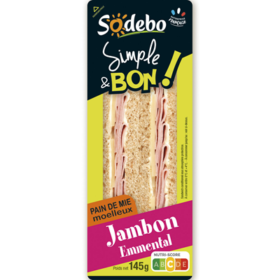 Bild von Sodebo Sandwich jambon emmental