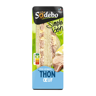 Bild von Sodebo Sandwich Club thon oeuf