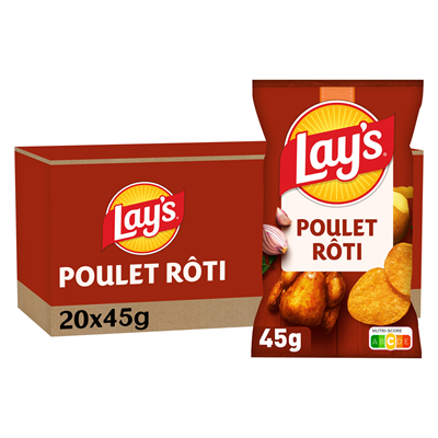 Bild von LAYS CHIPS SAVEUR POULET RÔTI