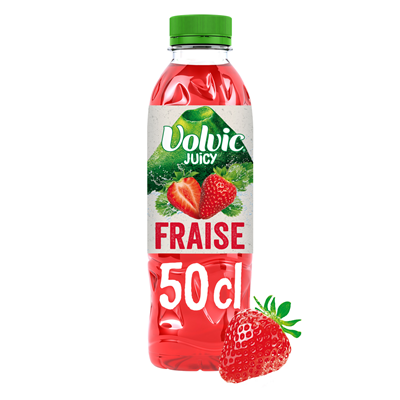 Bild von Volvic Juicy Eau minérale naturelle aromatisée à la fraise