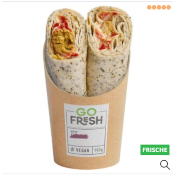 Bild von Wrap Linse Falafel