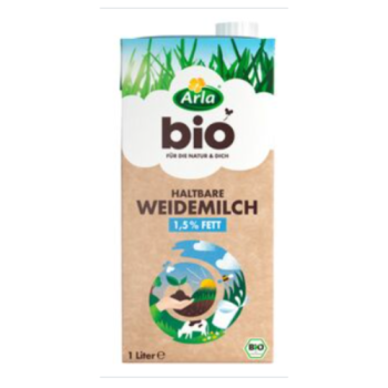 Bild von Arla Weidemilch 1,5% Fett