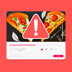 Bild von Fehler Pizza-Maker - Karton lässt sich nicht schließen Pizzarand zu hoch