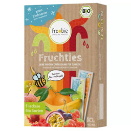 Bild von Fruchties Bio Quetscheis Mix Packung