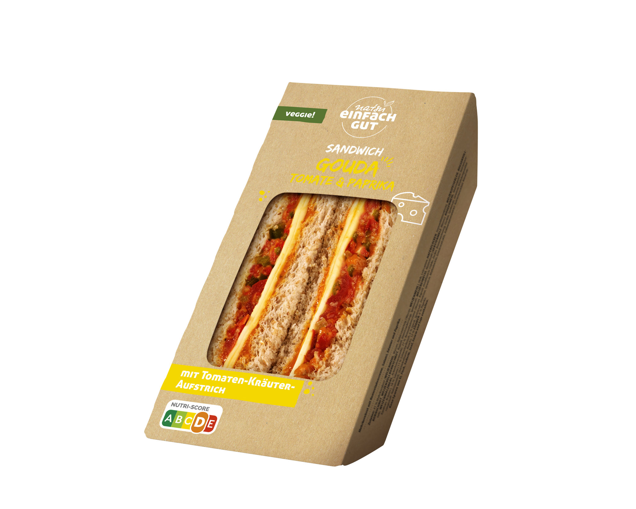Bild von Sandwich Gouda Tomate