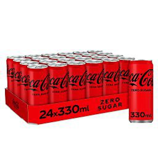 Image de COCA COLA ZERO 33CL SLEEK CAN