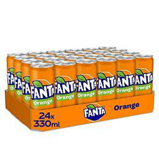 Image de FANTA ORANGE 33CL SLEEK CAN
