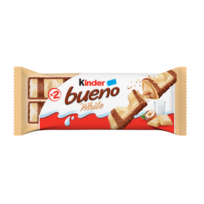 Bild von KINDER BUENO WHITE PACK DE 2 BARRES